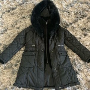 Black girls coat